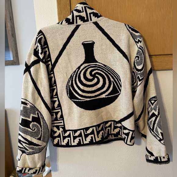 Vintage Paco Sole’r Native Design Sweater Jacket - Picture 5 of 5
